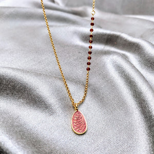 FEELIDROP - Gold plated filigry pendant